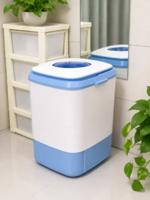 Versatile Plastic Laundry & Storage Organization Bin