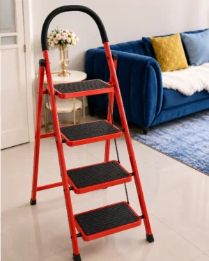 Compact 4-Step Folding Ladder Stool - image 1