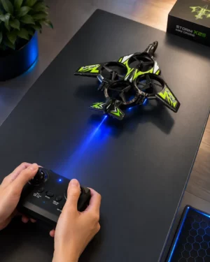 Ultra-Fast RC Mini Drone with Wireless Remote Controller - image 1