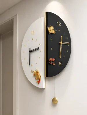 Contemporary Premium Timepiece with Elegant Wall Display - image 1