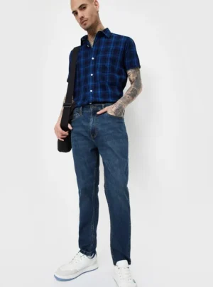Sapphire Edition – Premium Mid-Tone Straight Fit Denim - image 1