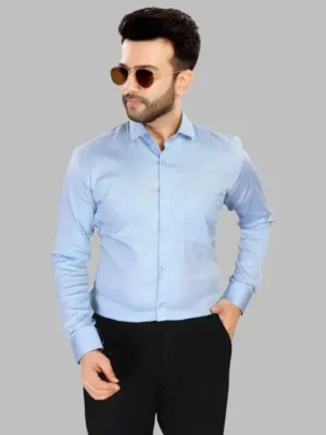 SkyEdge Slim-Fit Formal Shirt – Contemporary Class Meets Timeless Style - image 1