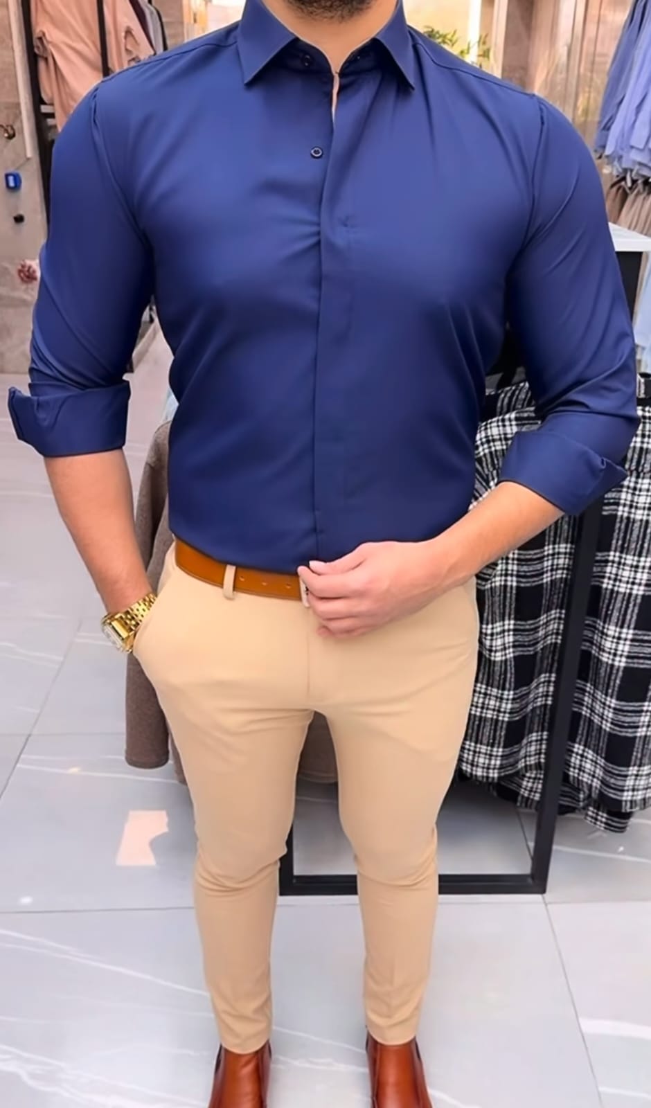 Royal Blue Formal Shirt Combo - Premium Quality at ₹149 - image 1